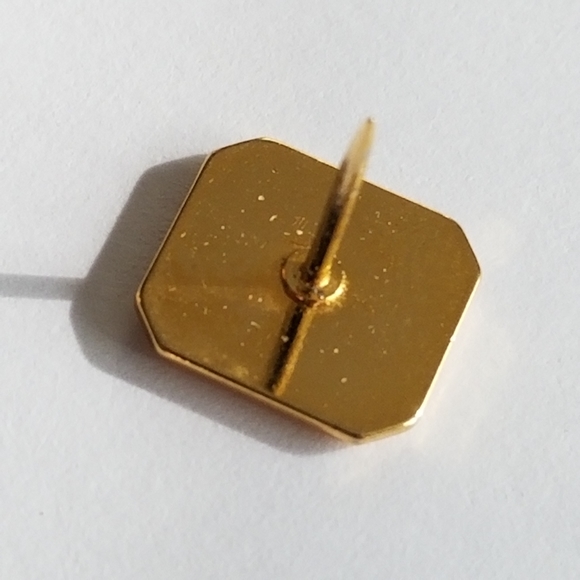 Relisted - Vintage letter H tie pin tack tac monogram initial gold silver - Picture 12 of 14
